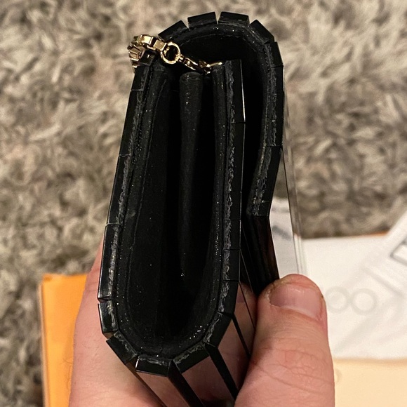 Fabulous Ombré (Navy to Blue) JIMMY CHOO Crossbody/Clutch - Picture 6 of 9